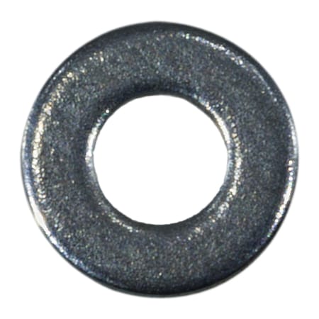 Midwest Fastener Flat Washer, For Screw Size M2.5 , Steel Zinc Plated Finish, 50 PK 79651